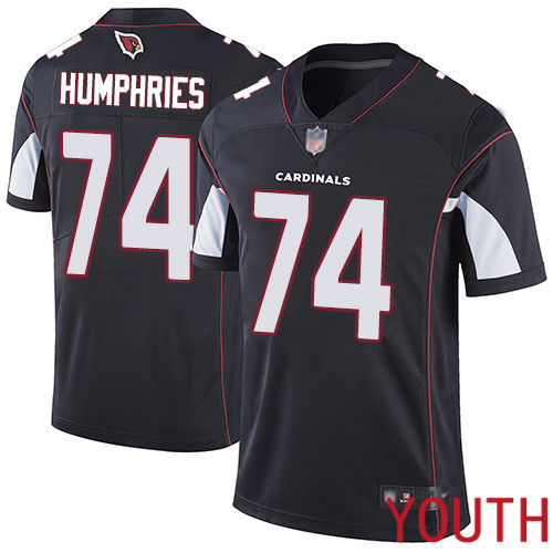 Arizona Cardinals Limited Black Youth D.J. Humphries Alternate Jersey NFL Football #74 Vapor Untouchable->youth nfl jersey->Youth Jersey